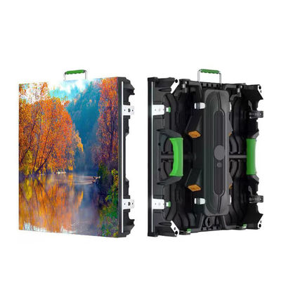 1920hz P2.604 500x500mm ইনডোর ভাড়া LED স্ক্রিন 90 ডিগ্রী লিঙ্কিং