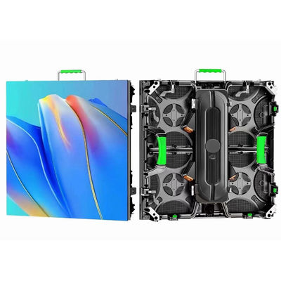 1920hz P2.604 500x500mm ইনডোর ভাড়া LED স্ক্রিন 90 ডিগ্রী লিঙ্কিং