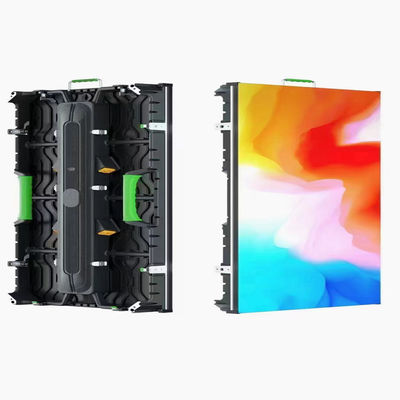 1920hz আউটডোর এলইডি স্ক্রিন P2.976 500*500 কার্ভ লিঙ্কিং হার্ড লিঙ্ক ফ্রন্ট ইনস্টলেশন
