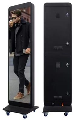 P2.5 640*1600mm 256*640 পিক্সেল স্মার্ট LED পোস্টার স্ক্রিন LED ডিসপ্লে ইনডোর 3840hz স্ক্রিন