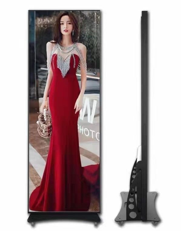 P2.5 LED স্ক্রিন 640*1920 ইনডোর LED পোস্টার স্ক্রিন 3840hz ডাই কাস্টিং অ্যালুমিনিয়াম ক্যাবিনেট