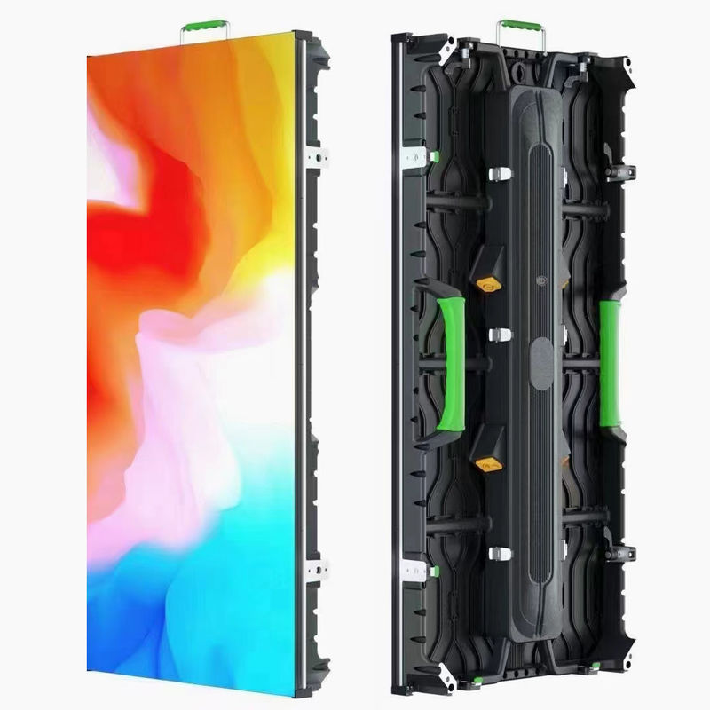 স্ক্রিন ইনডোর 500*1000 P3.91 LED স্ক্রিন 3840Hz কার্ভ লিঙ্ক ফ্রন্ট চৌম্বকীয় রক্ষণাবেক্ষণ কার্ভ লক
